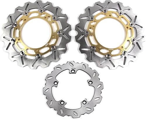 Arashi Rotores de disco de freno delantero trasero para Yamaha YZF R7 2022  FZ07 FZ-07 2015-2016  MT07 14-22  MT-07 ABS 14-22  MT-07 MOTO CAGE ABS