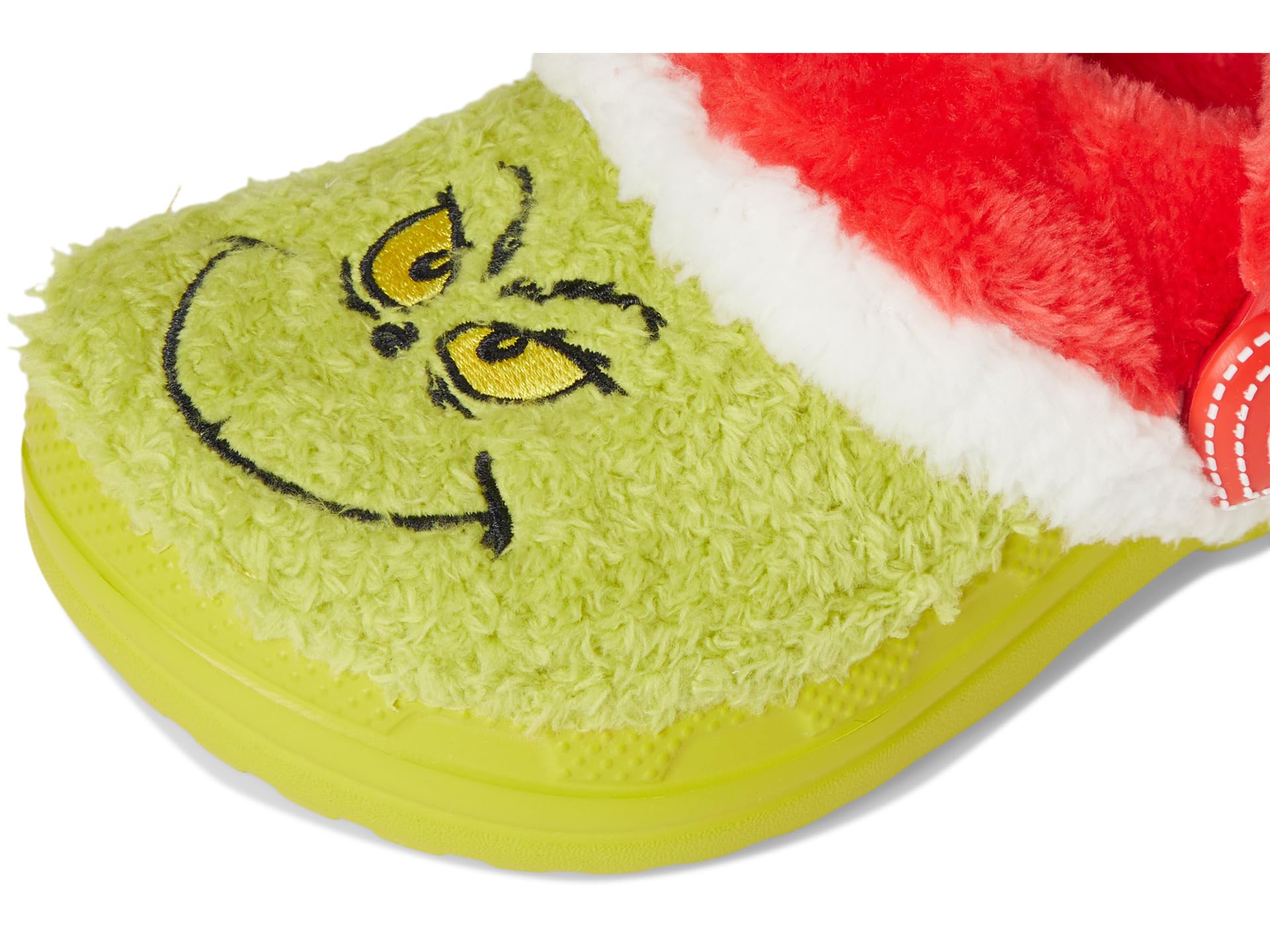 Crocs The Grinch Classic Lined Clog T, Zuecos Unisex niños