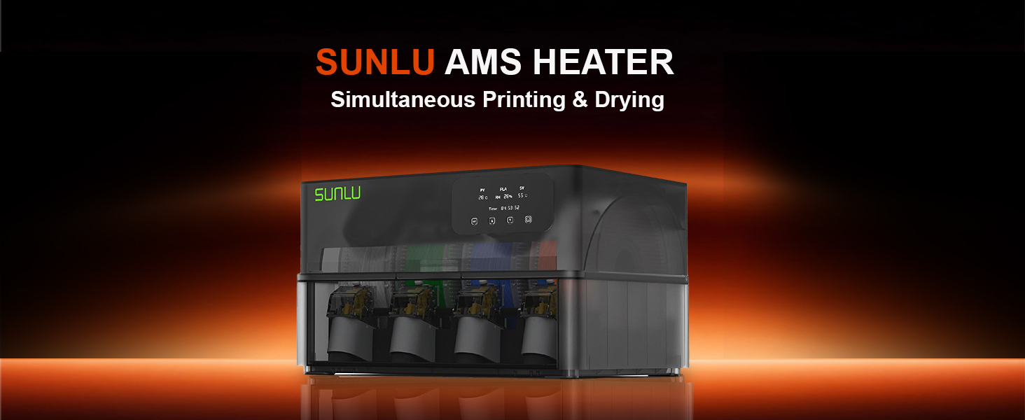 Amazon.com: SUNLU AMS Heater Filament Dryer for Bambu Lab AMS