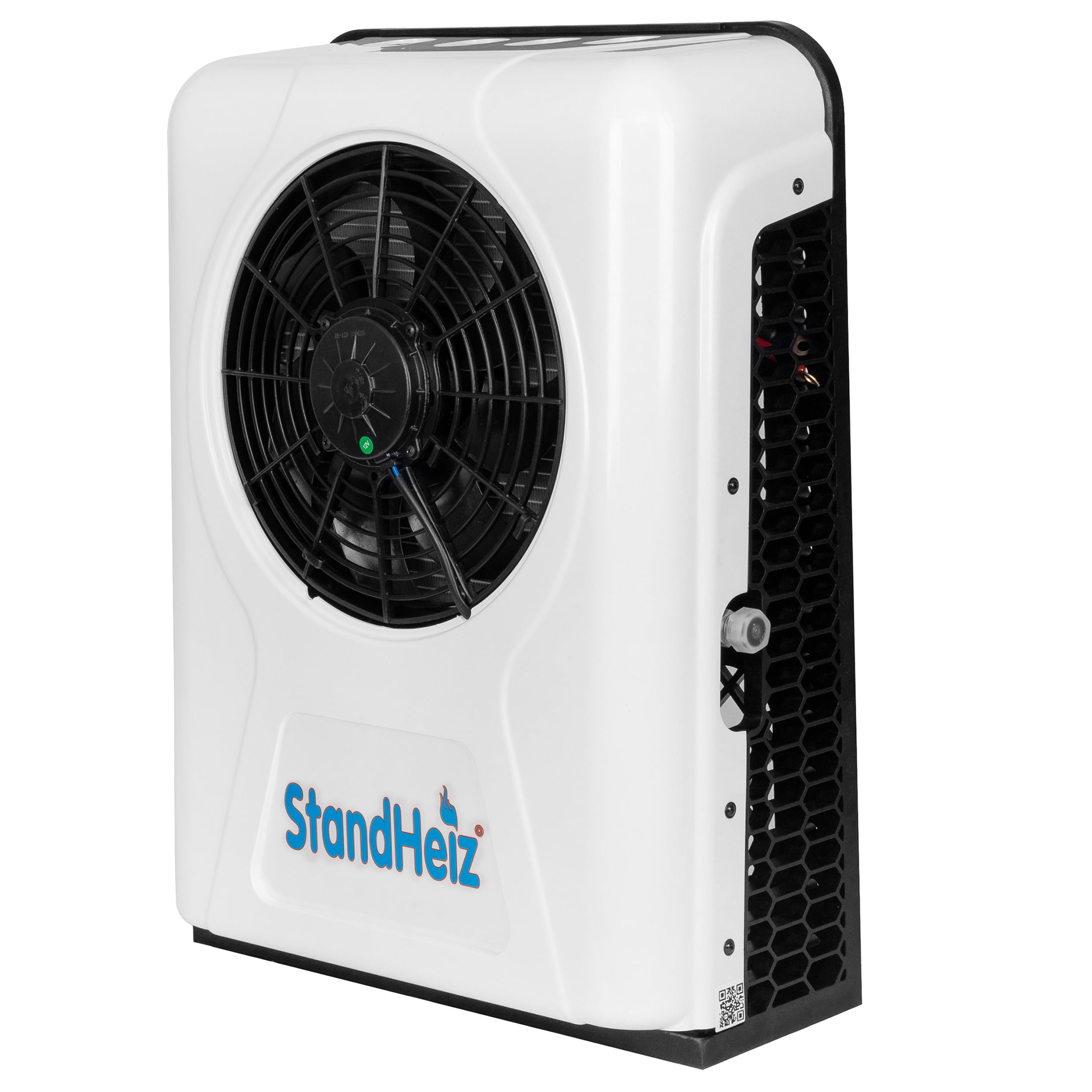 Parcheggio D'Aria Condizionata 12V DC, Refrigerante Condizionatore da Tetto, Elettrico Aria Condizionata per Camper, Escavatore, Trattore, Veicoli agricoli, Bianco