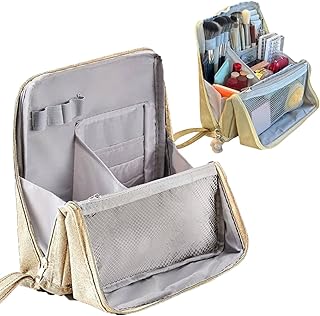Doresty - Bolsa de maquillaje de pie, organiz...