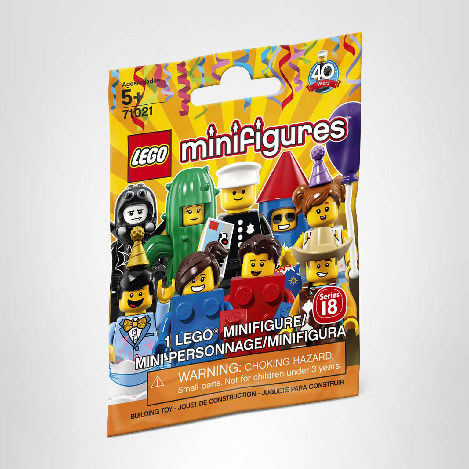 Amazon.com: LEGO Minifigure Series 18: Party - 1 Figure Building