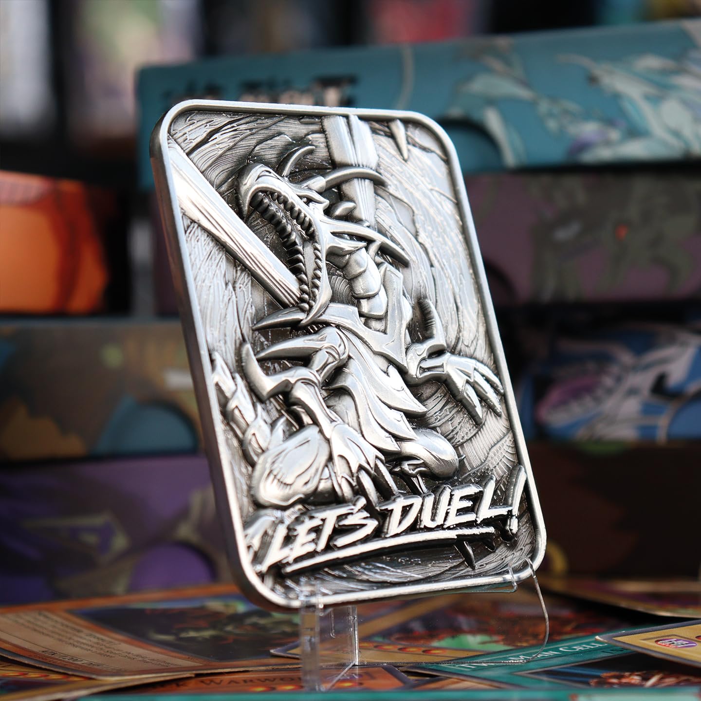 Amazon.com: Yu-Gi-Oh! Red-Eyes B. Dragon Limited Edition Embossed Metal Card  : Toys & Games