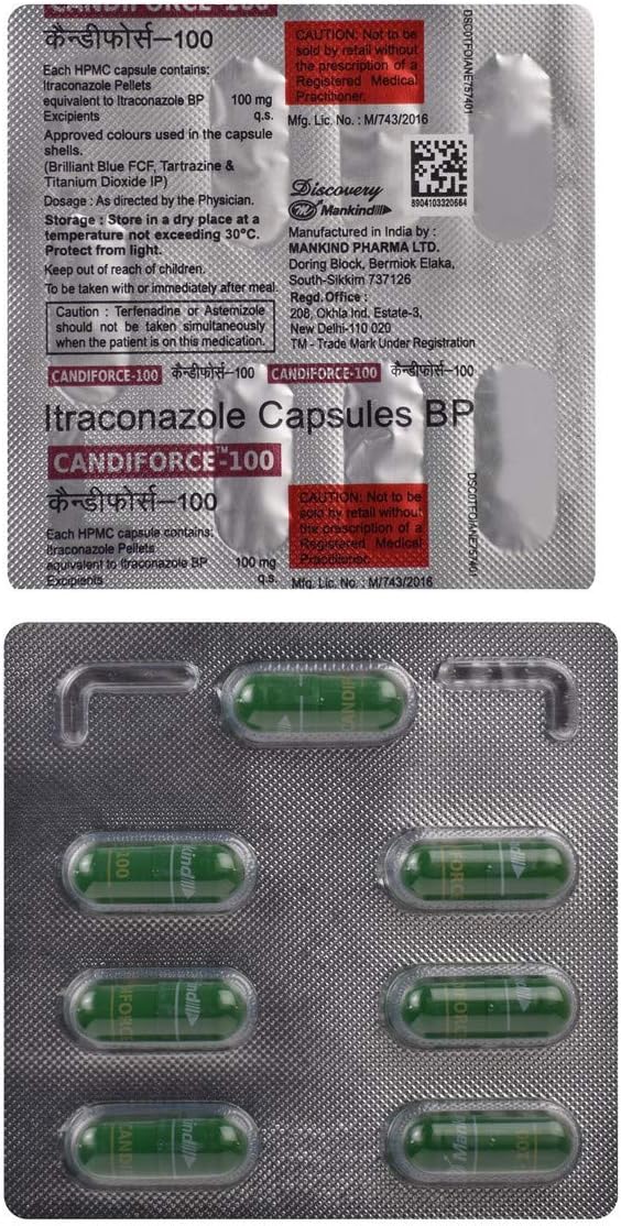 100 - Strip of 7 Capsules