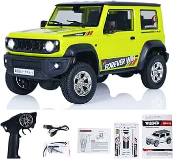 Amazon.co.jp: wheelfun HG 4X3 1/16 RC ロッククローラー カーモデル
