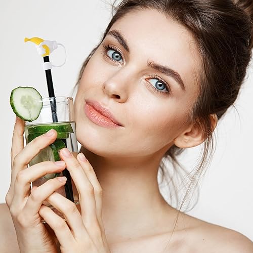 Miniatura 6 de Paquete de 5 tapas Stanley de 30 onzas y 40 onzas, tapas para beber reutilizables de grado alimenticio de 0.394 pulgadas a prueba de polvo,