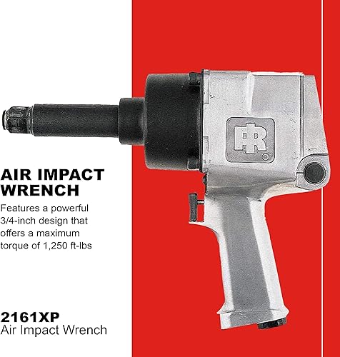 Miniatura 7 de Ingersoll Rand 261-3 34 pulgadas Super Duty Llave de impacto neumática con yunque extendido de 3 pulgadas, yunque extendido 261-6 - 6"