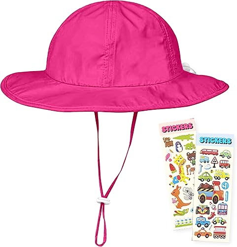 Miniatura 25 de GearTOP Kids Sun Hat Toddler Sun Hat - UPF 50+ Kids Bucket Hat Toddler Swim Hat Girls Sun Hat and Boys Beach Hat 2T-7 Years