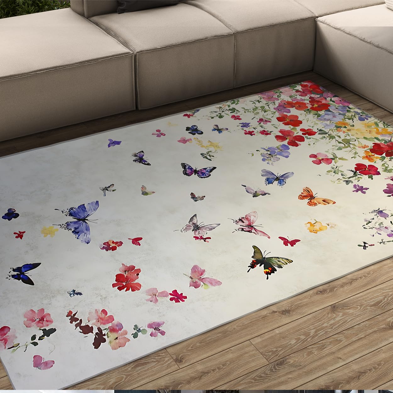 Tapis de chambre antidérapant fini les glissades avec ce tapis doux 60x90