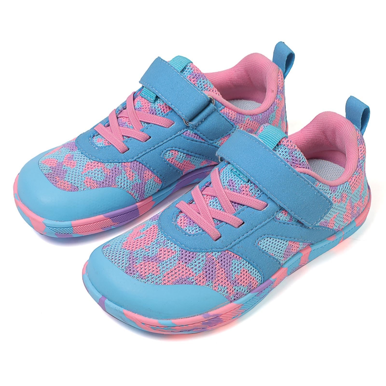 Générique Enfant Barefoot Chaussures de Garçons Filles Minimalistes de Trail Basket Légères Antidérapantes Respirantes Zero Drop