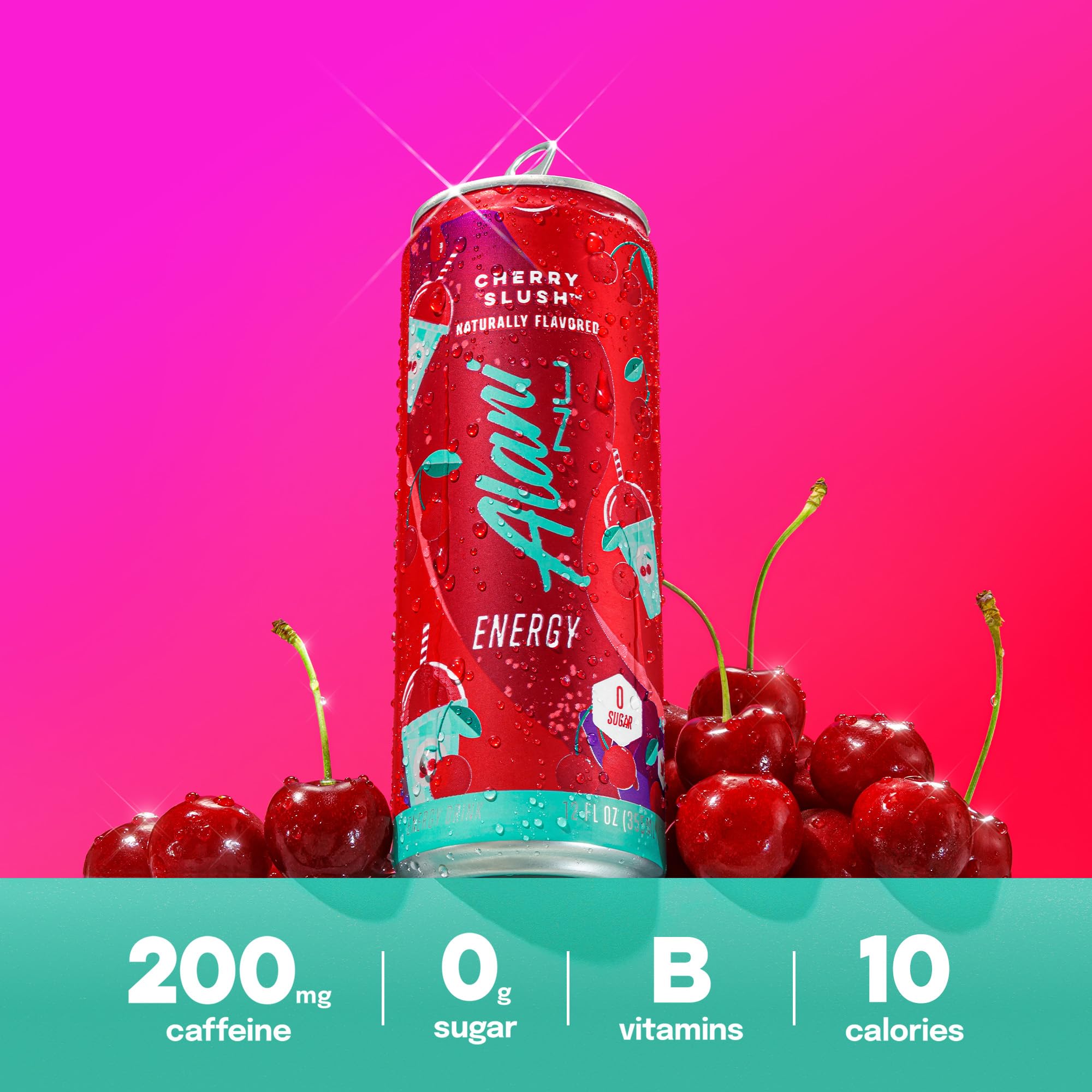 Amazon.com : Alani Nu CHERRY SLUSH Ice Sugar Free, Low Calorie
