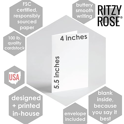 Miniatura 3 de Ritzy Rose 24 Dancing Astronaut Holiday Cards in 4 Colorful Christmas Hat Illustrations + Envelopes