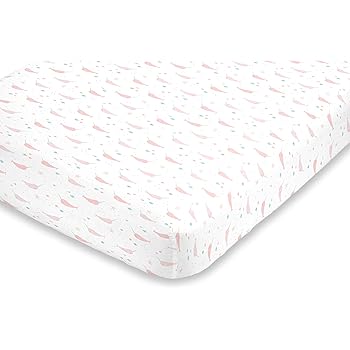 narwhal crib sheet