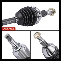 Vista 9 de A-Premium Conjunto de eje de transmisión CV Compatible con Chevrolet Impala 2012-2013, Impala Limited 2014-2016, V6 3.6L, lado del conductor