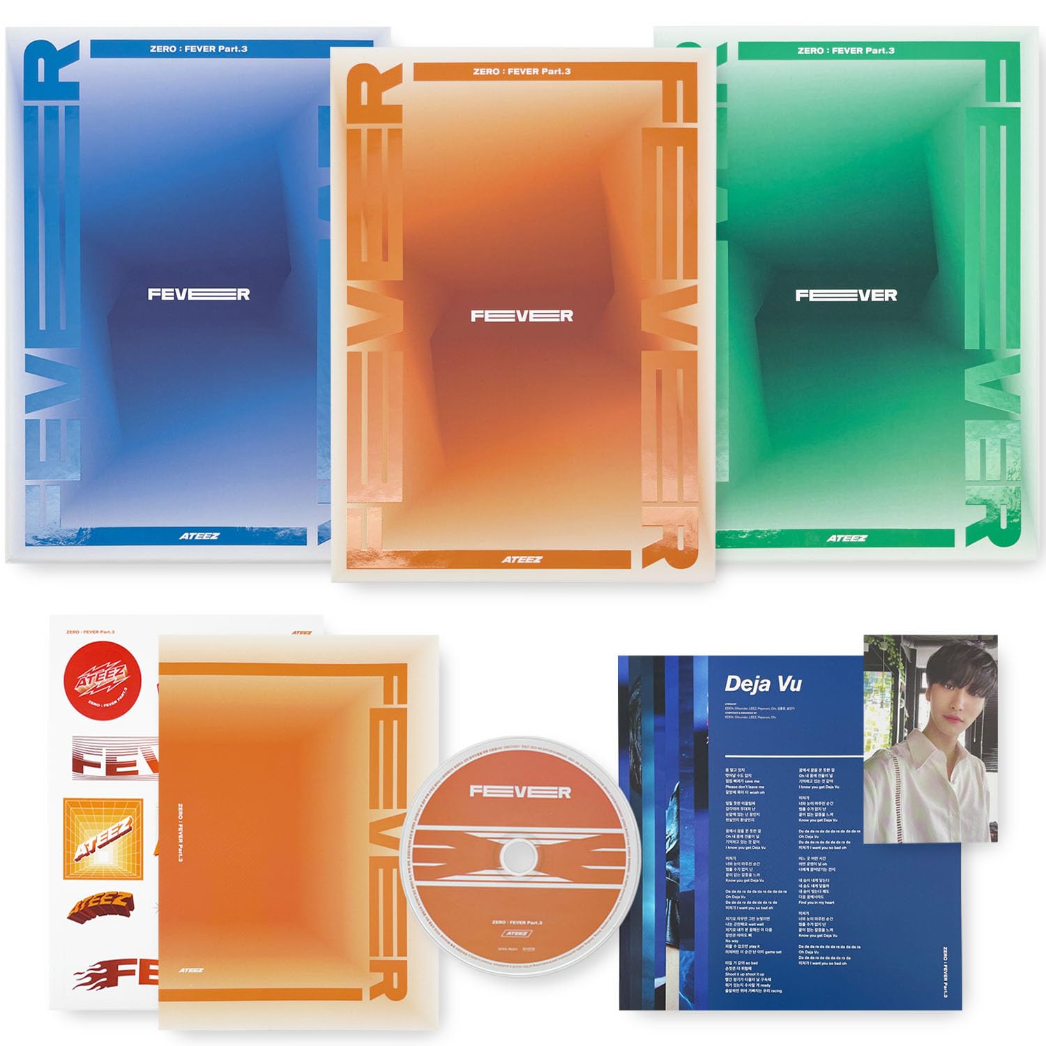 ZERO : FEVER Part.3 7th Mini Album (Random Ver.) Photo Booklet + DISC + Postcard + Photocard + 2 Pin Badges + 4 Extra Photocards Official K-POP Sealed Album