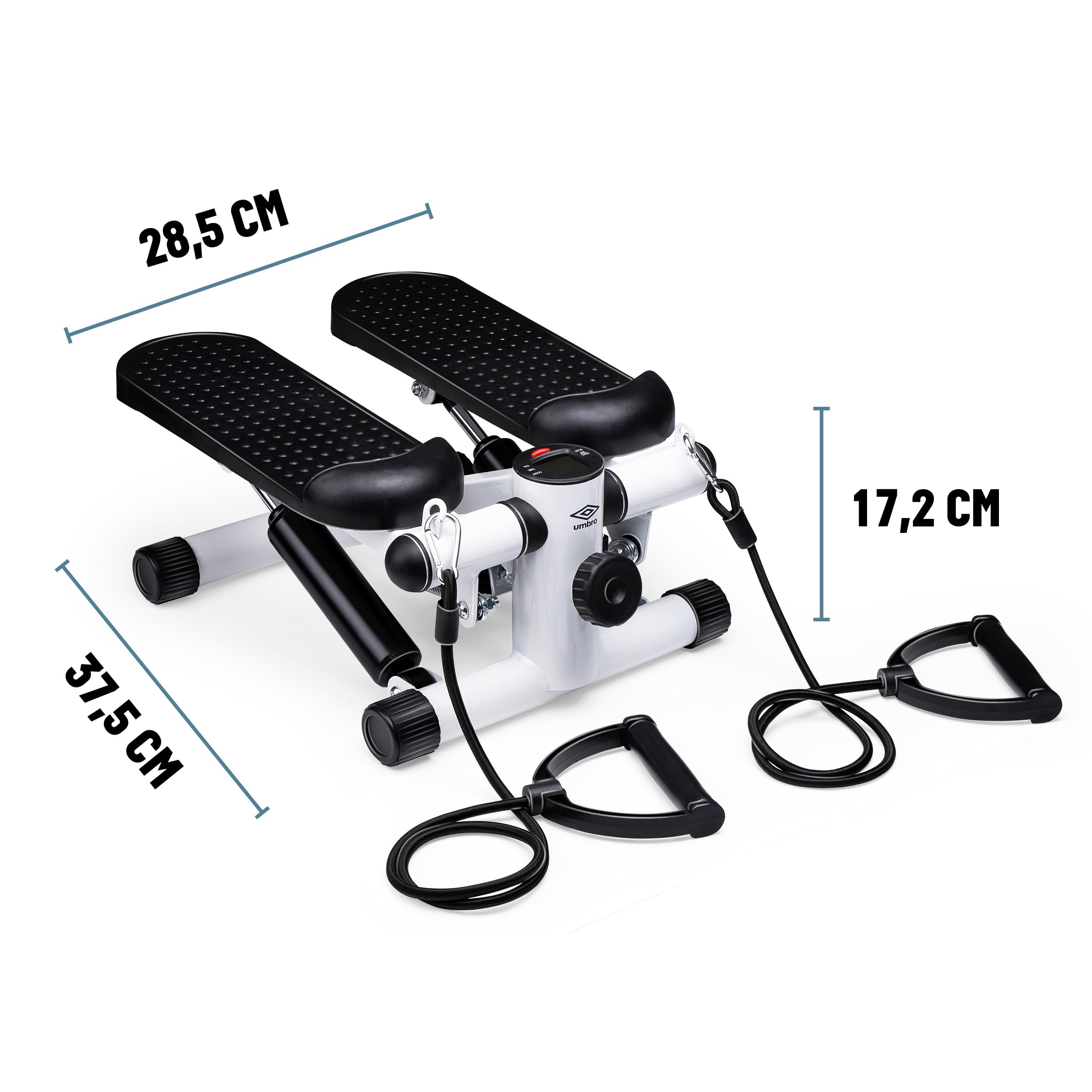 Stepper Fitness Aolawco Stepper Power Ropes 150kg Matt LCD Monitor Up ...