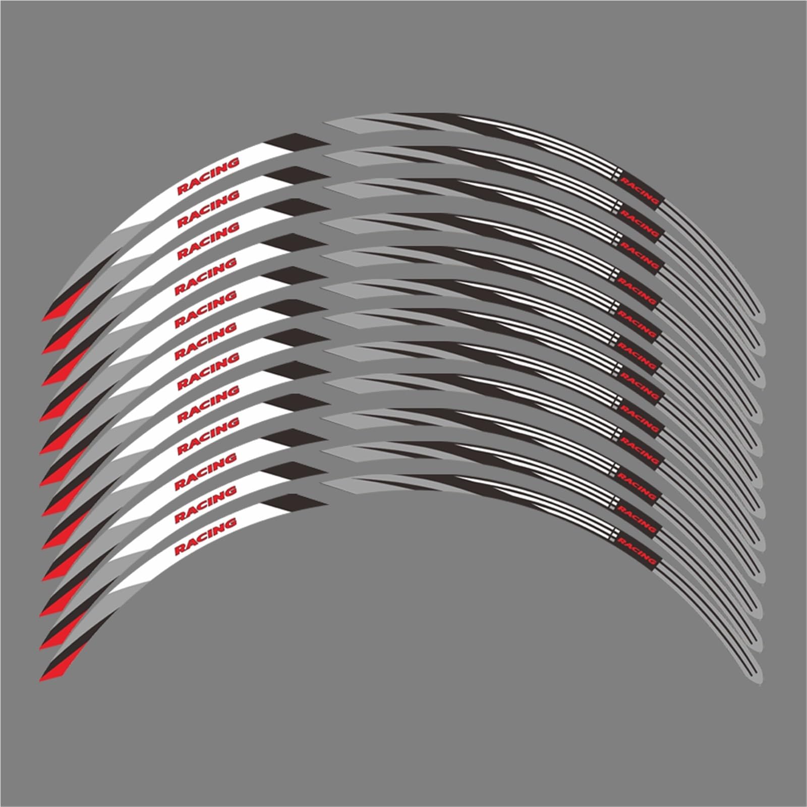 Motorcycle Wheel Sticker Waterproof Decal for CB500X CB 500X 500 X 2019-2023 2022 2021 Accessories Rim Stickers