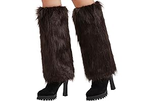 Womens Furry Long Boot Cuffs TTW0034