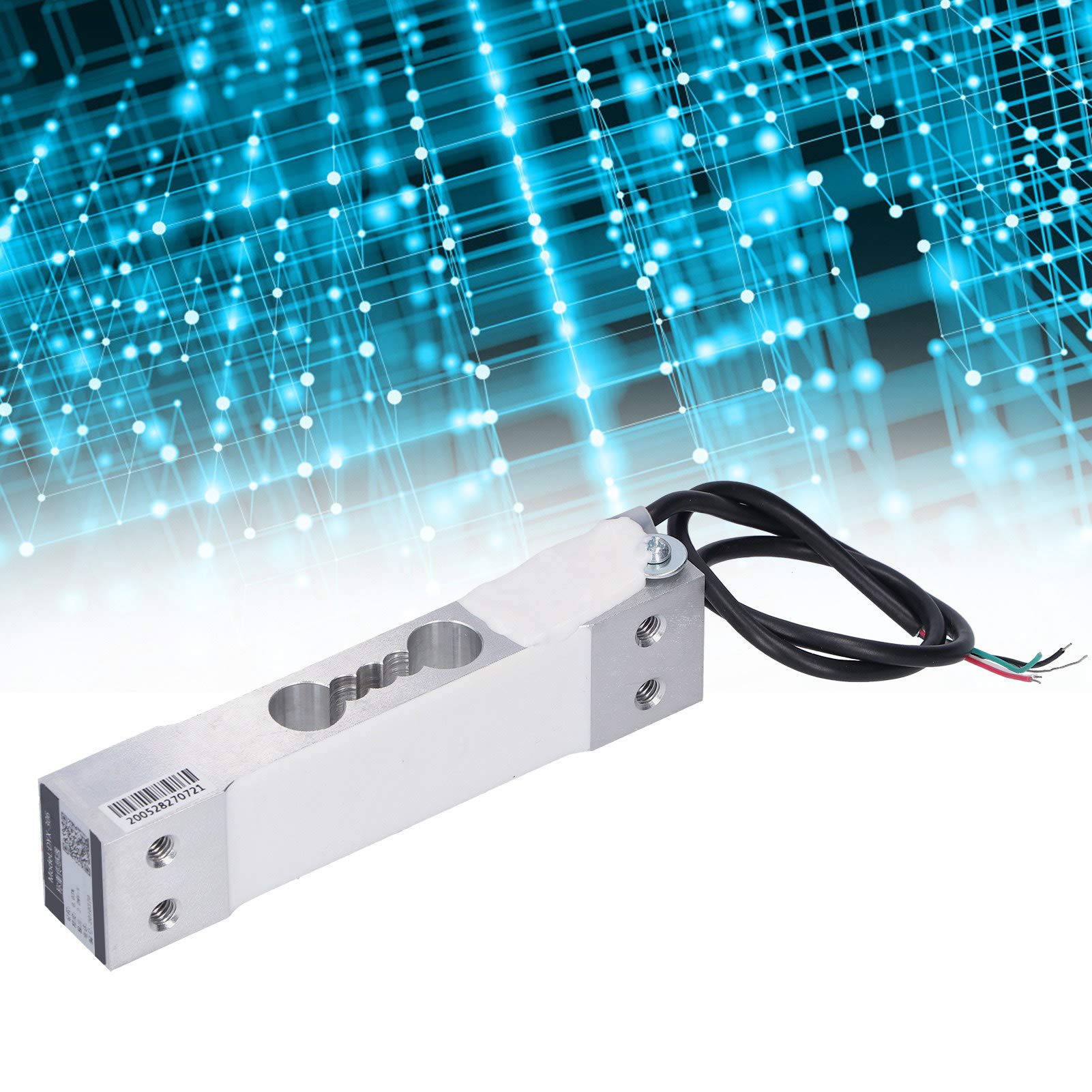 Capteur de cellule de charge Mesure de pression de poids en alliage d'aluminium haute précision à point unique DYX306 pour systèmes d'automatisation industrielle et de mesure (10KG)