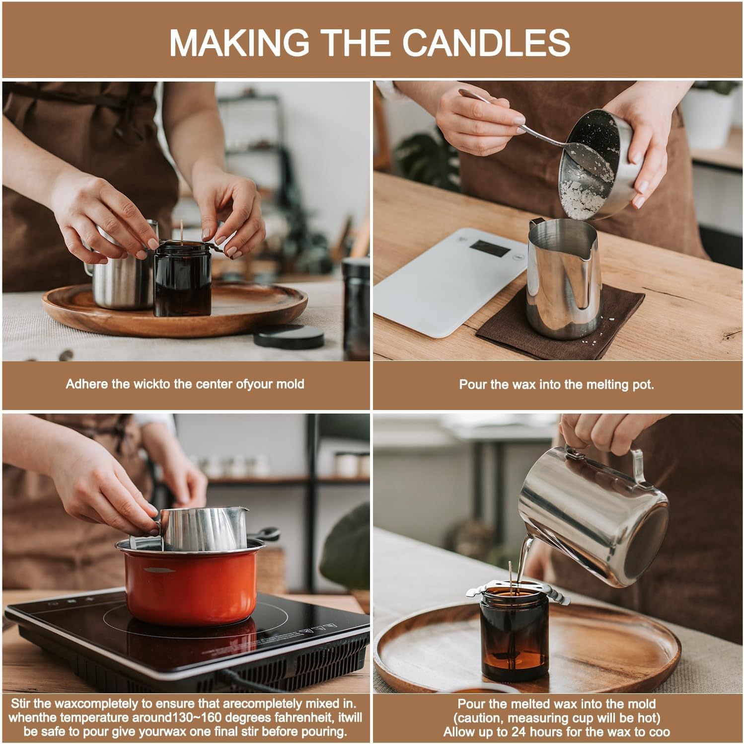 20 lb White Soy Wax DIY Candle Making（Flakes & Soft）,No additives and Pure，Perfect for Your DIY Projects