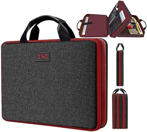 Miniatura 1 de ZINZ Funda delgada expandible para laptop de 15.6 pulgadas, funda protectora duradera y reciclada, compatible con MacBook de 15 y 16 pulgadas y la
