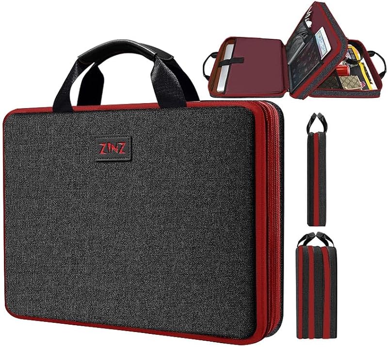 Slim Expandable Laptop Case 15.6 Inch Sleeve Upgraded Protective Durable Recycled Carrying Case Compatible with MacBook 15" & 16" and Most 15" 15.6" 16" Notebook,B01K02
