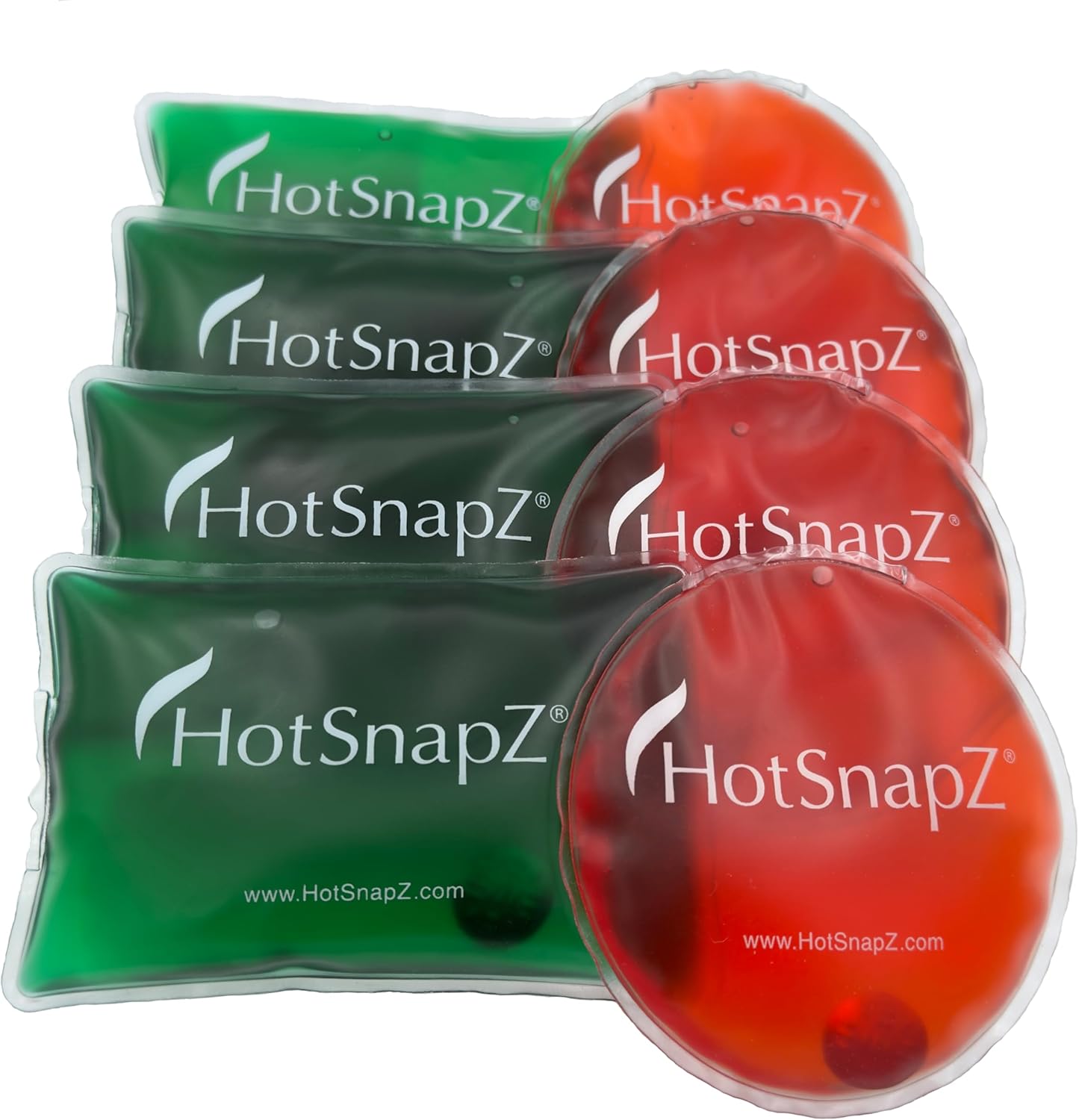 Hand Warmers - HotSnapZ Reusable Round & Pocket Warmers for Instant Heat