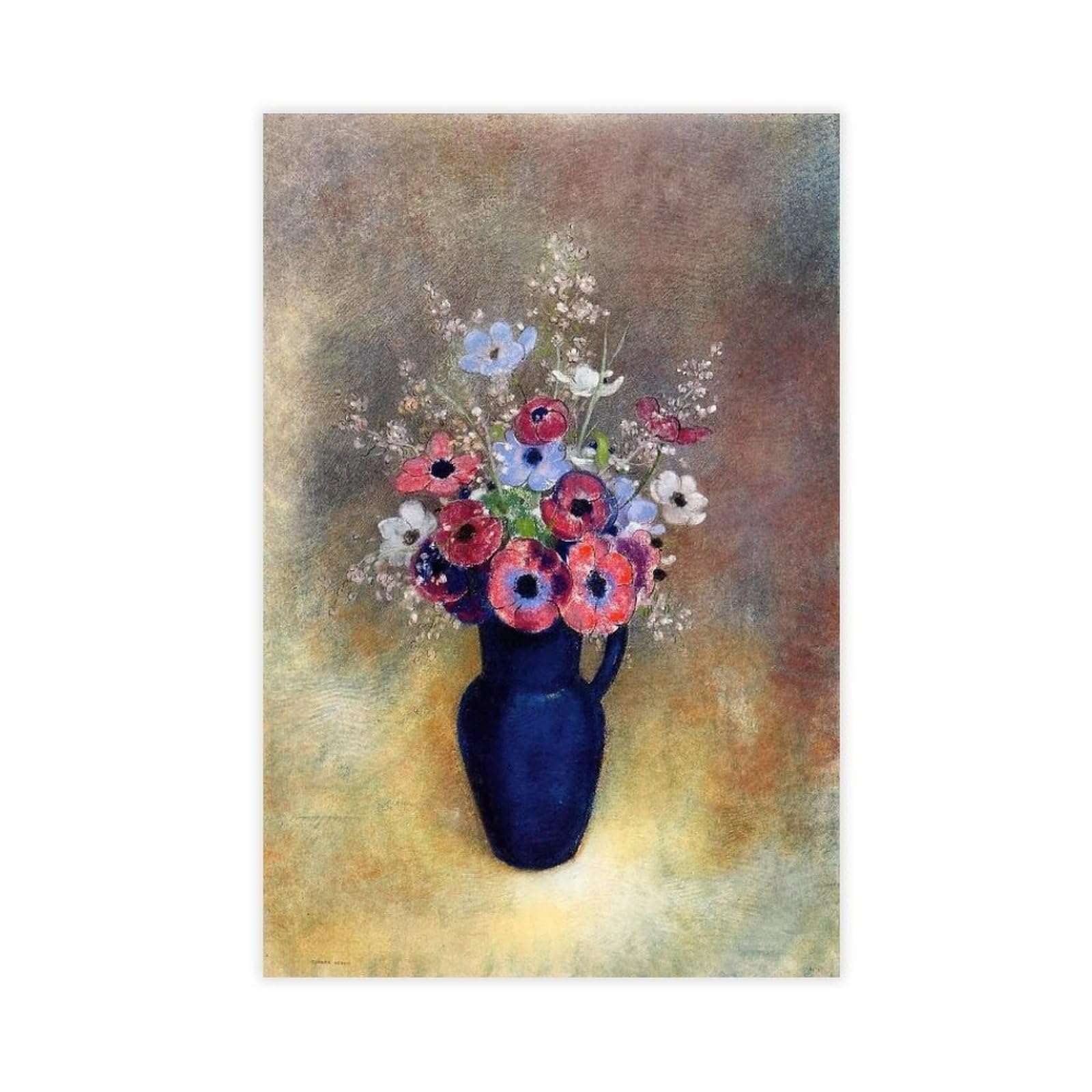 WCYB Odilon Redon by Odilon Redon Posters Prints Canvas Deco Paintings Wall Art Unframe 24" L X 36" W