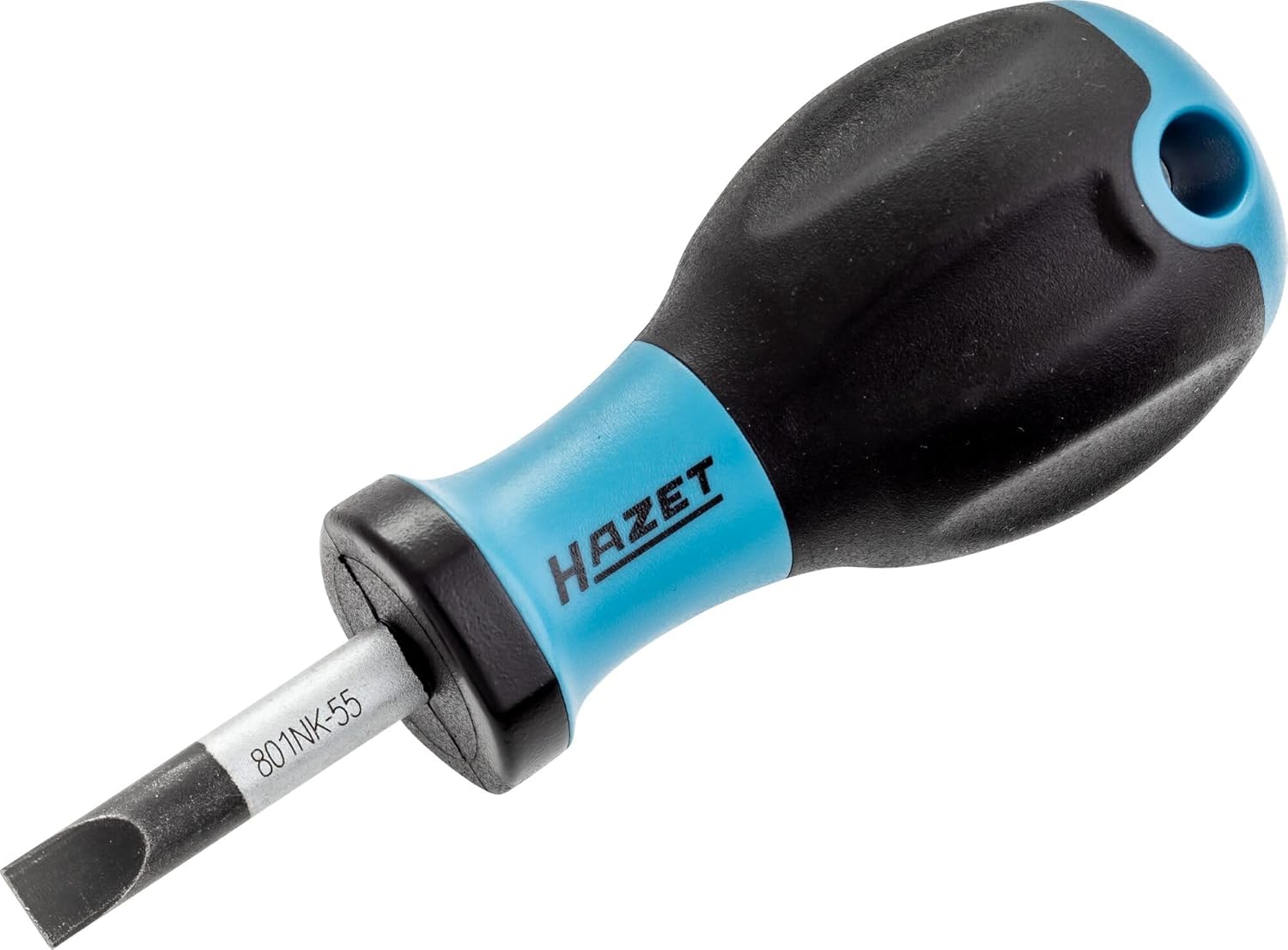 Hazet 801NK-55 Slot 1x5.5mm Short Screwdriver