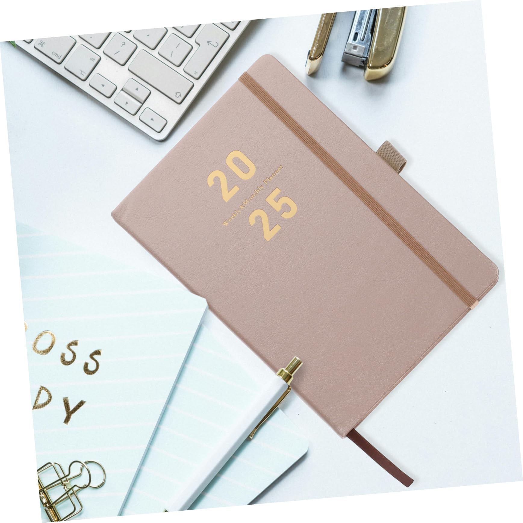 Notizbuch Planer mit Monatsplaner Organizer und Studienplaner für Persönliche Ziele und Aufgabenplanung Schreibheft aus Robustem Papier für Schüler und Büroangestellte