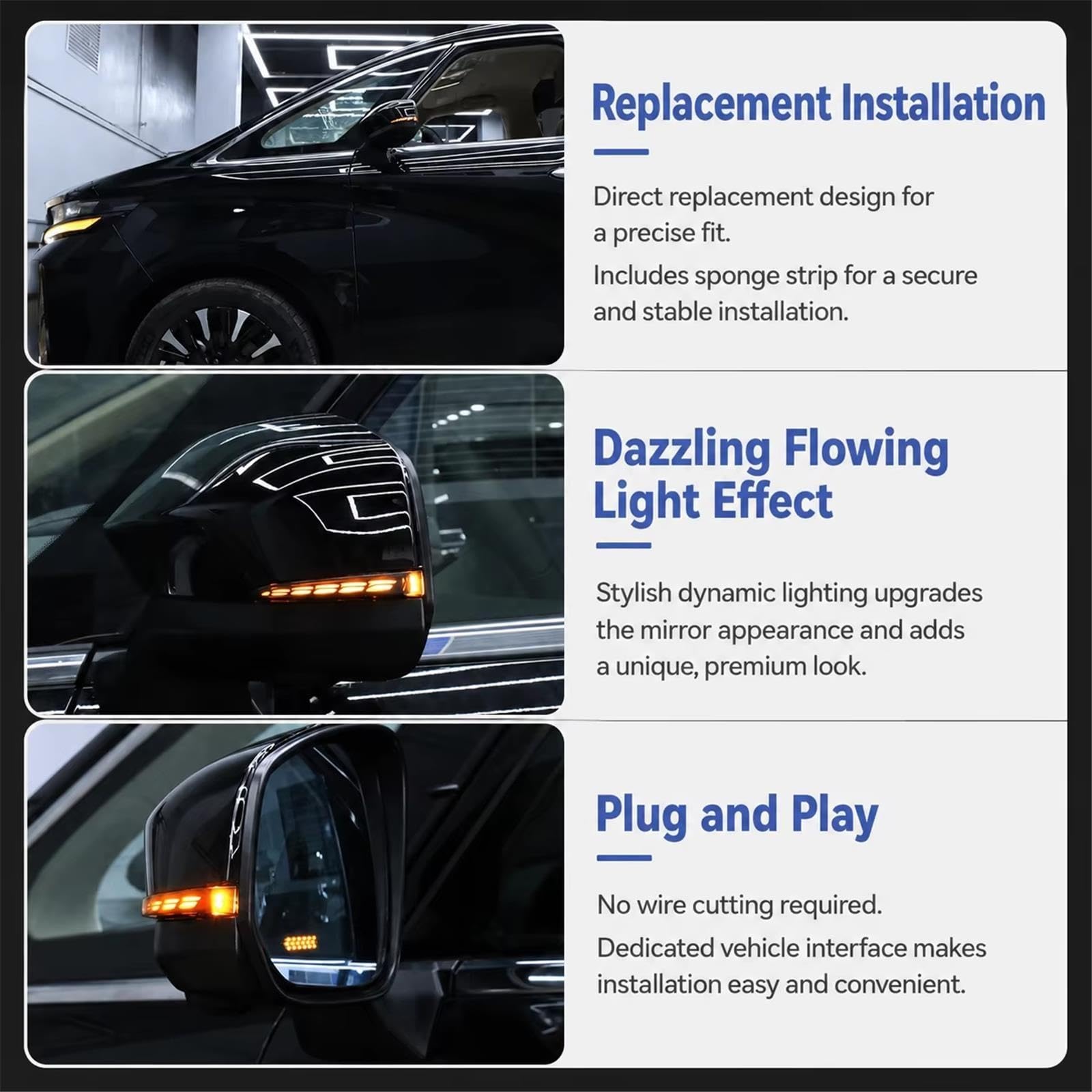 Señal Giro Dinámica Para Toyota para Alphard