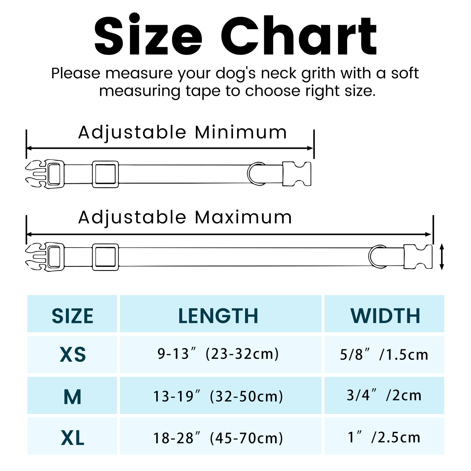 Collare Cane Riflettente Personalizzato | Con Nome E Telefono Inciso, Fibbia Rapida | Regolabile Per Taglie Piccole, Medie, Grandi - Foto 12