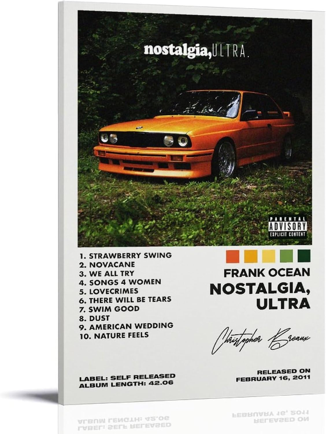 Amazon.com: WOODBU Nostalgia Ultra Album Cover Posters Canvas Art ...