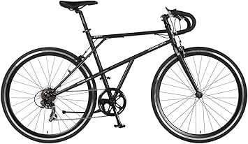 Amazon A N Design Works エーエヌデザインワークス A Lee707 エイリー マットブラック 700c 165cm A N Design Works ロードバイク