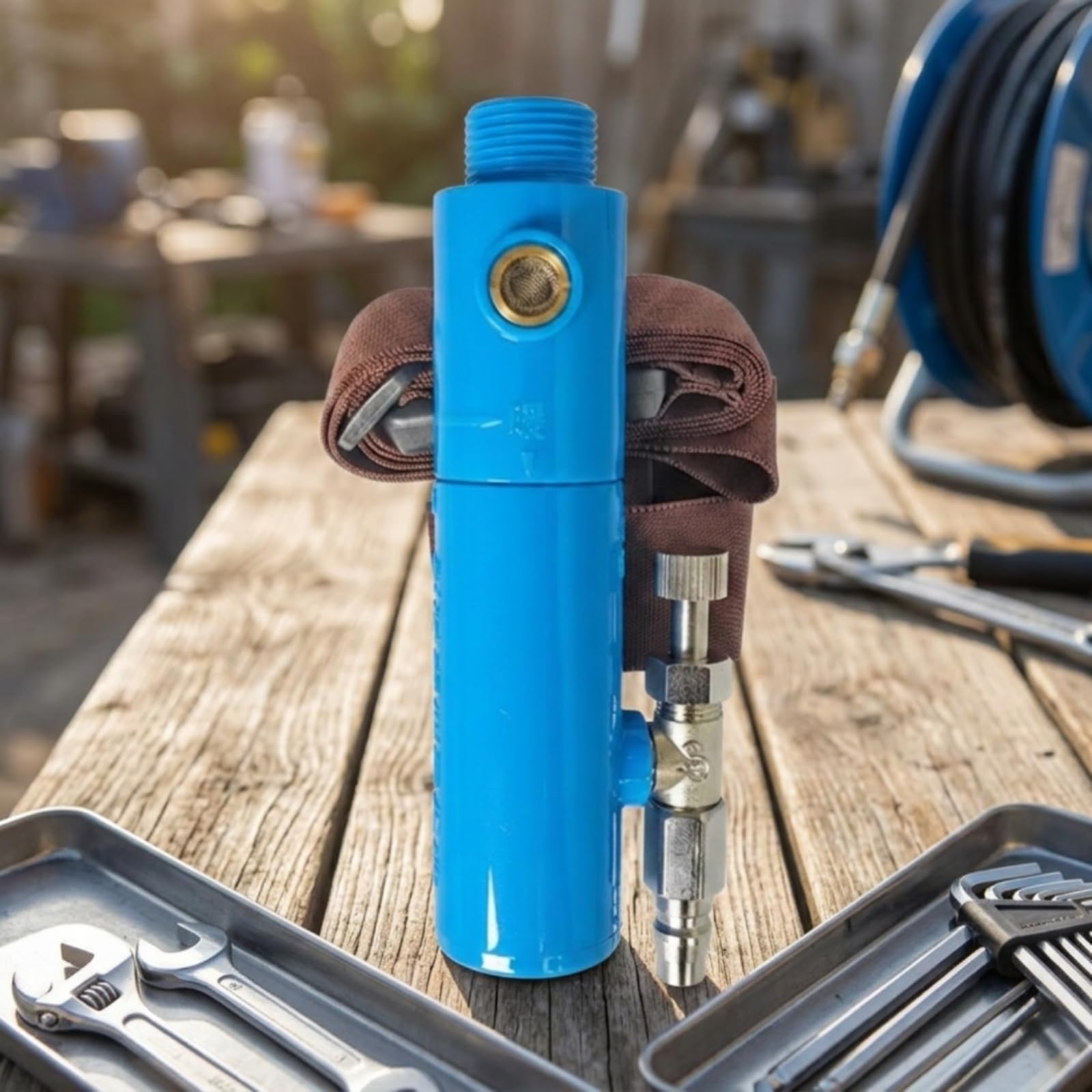 Ronyme Regolatore di Temperatura Regolatore Dispositivo Climatizzazione Valvola Inline Controllore Termico con Connessione Filettata Rete Laterale in Ottone