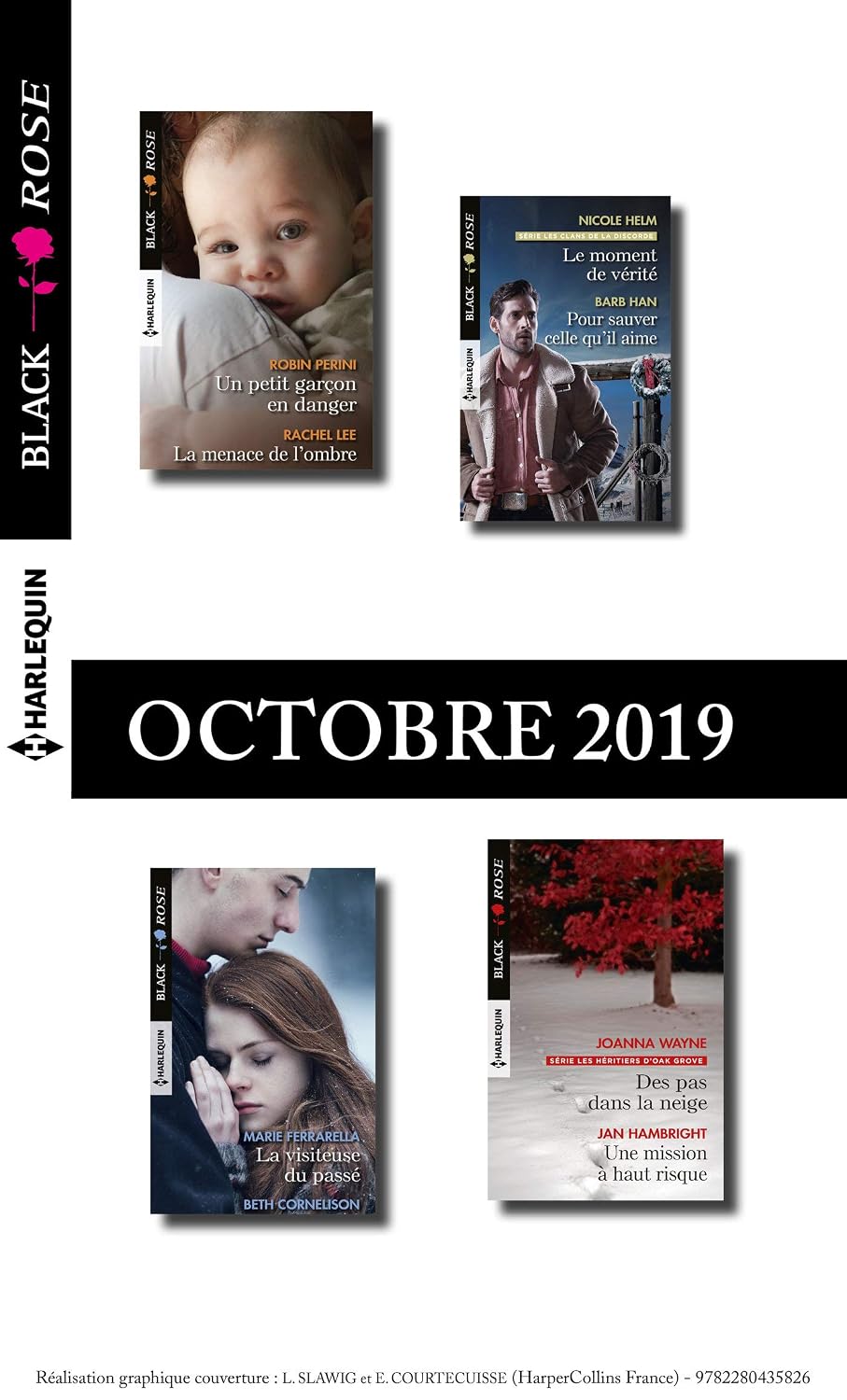 11 romans Black Rose (n°555 à 558 - Octobre 2019) (French Edition)