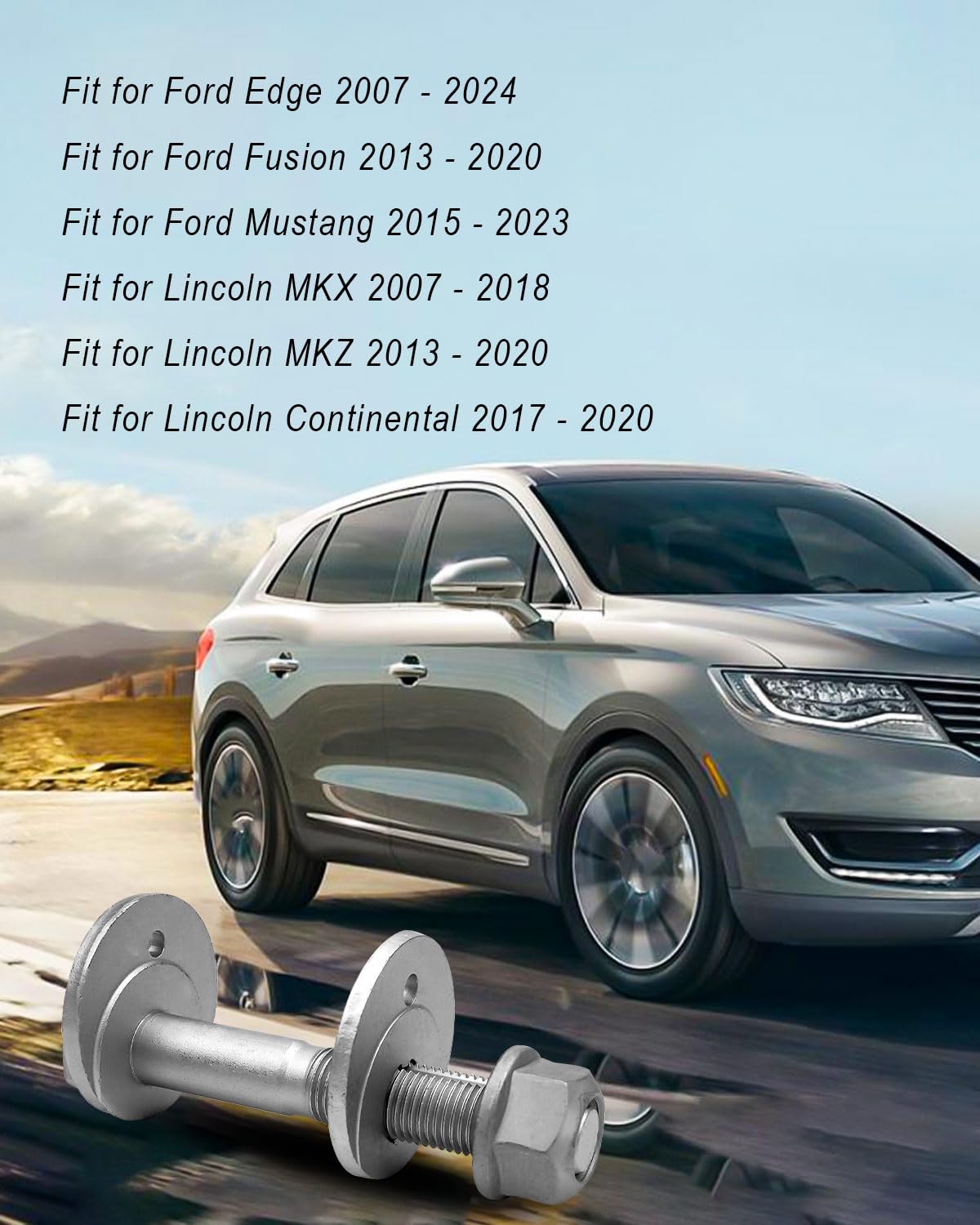 Rear Camber Bolt Kit Fit For Ford Edge Fusion Mustang And Lincoln - View #5