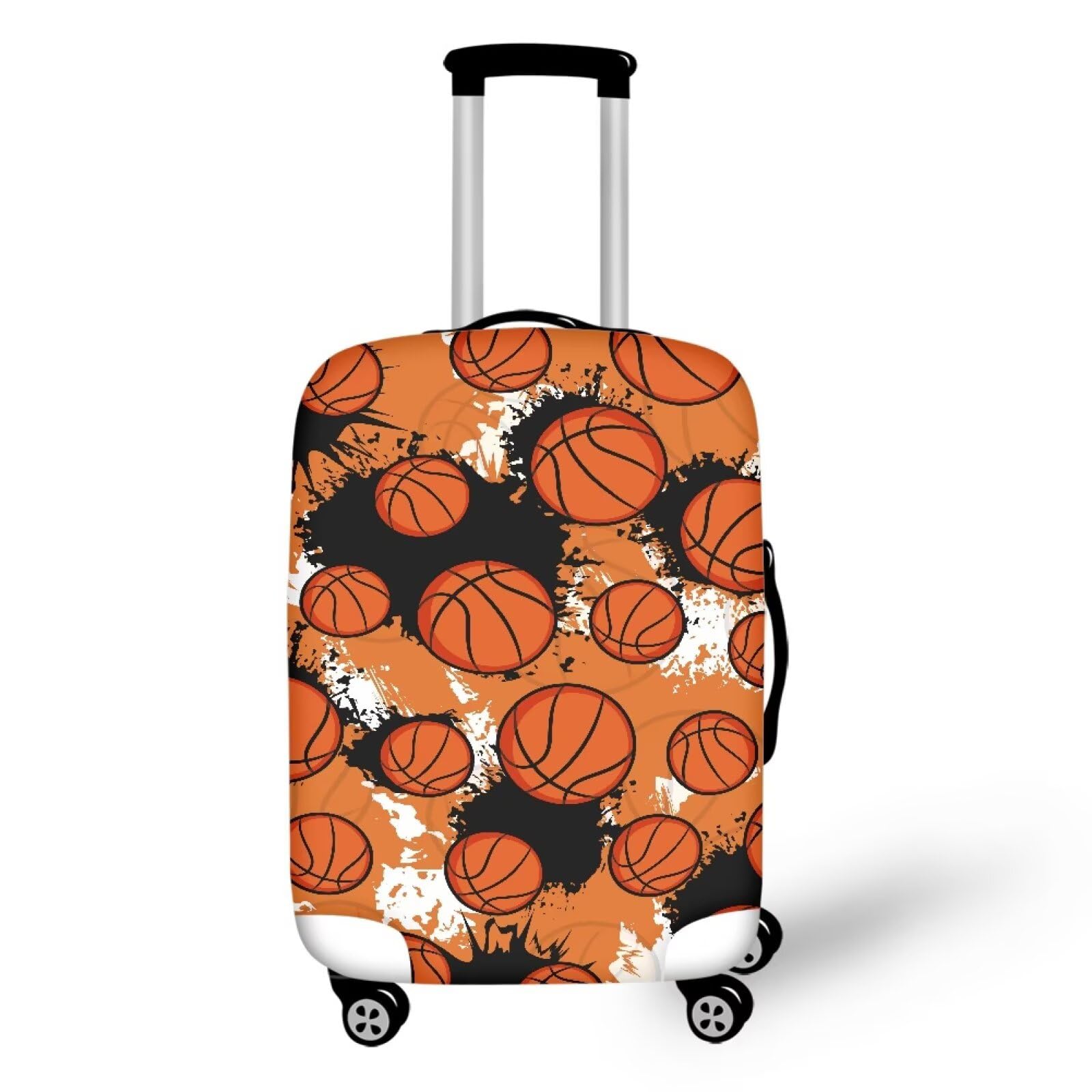 Basketball Suitcase Covers for Luggage,Travel Luggages Cover,Dustproof Carry on Luggages Covers,Travel Luggage Cover Suitcase Protector