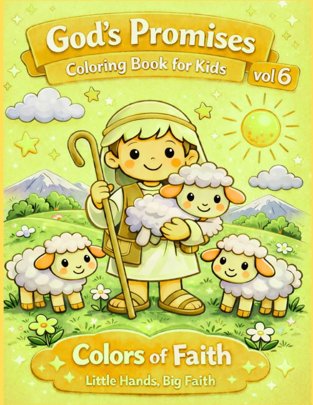 God's Promises: Coloring Book for Kids (Colors of Faith)
