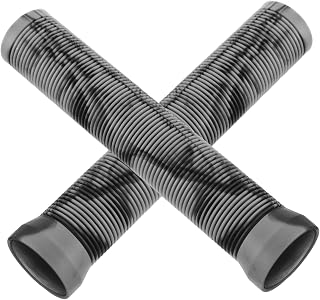 Non-Slip Rubber Bike Handlebar Grips Extended Coverage for Fixed-Gear Bikes and Scooters Cycling Grips for Off- Tricycle Riding
