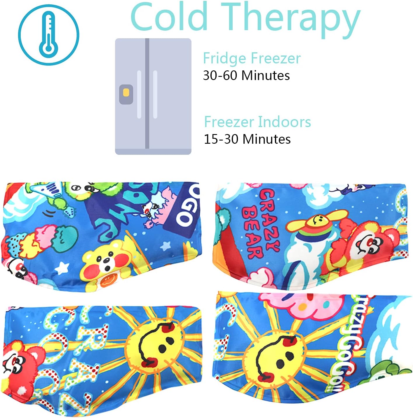 Toothache Ice Pack Face ice Pack for Jaw, Head and Chin, Reusable Hot or Cold Gel Packs Pain Relief for TMJ, Oral and Facial Surgery, Dental Implants, 4 Ice Pack (Black) : Health & Household