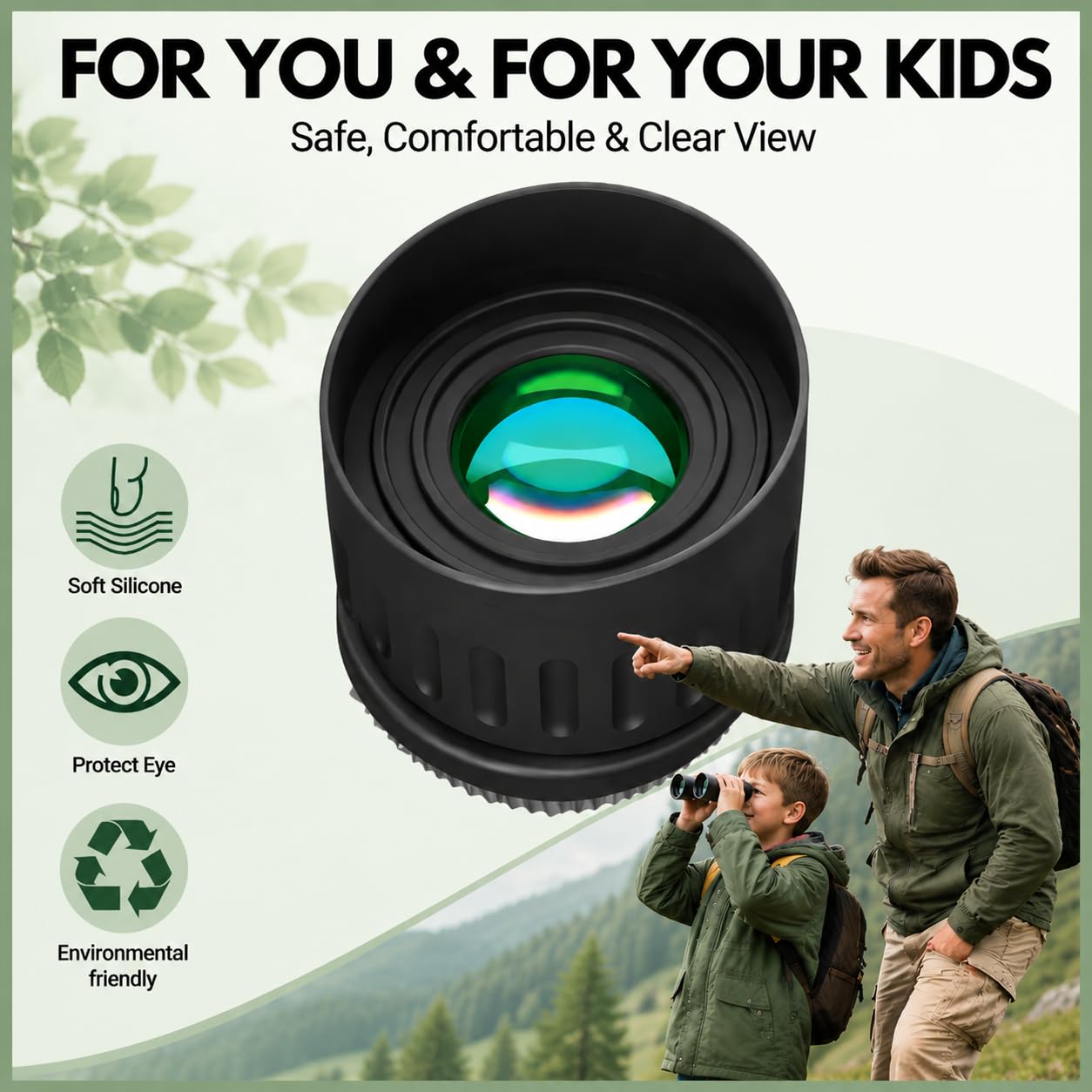 Articoli da Regalo Camping 40x22 HD Binocolo Potente 2000M Long Range Che Piega Il Mini BaK4 FMC Ottica per Gli Sport Outdoor di Viaggio per i Bambini