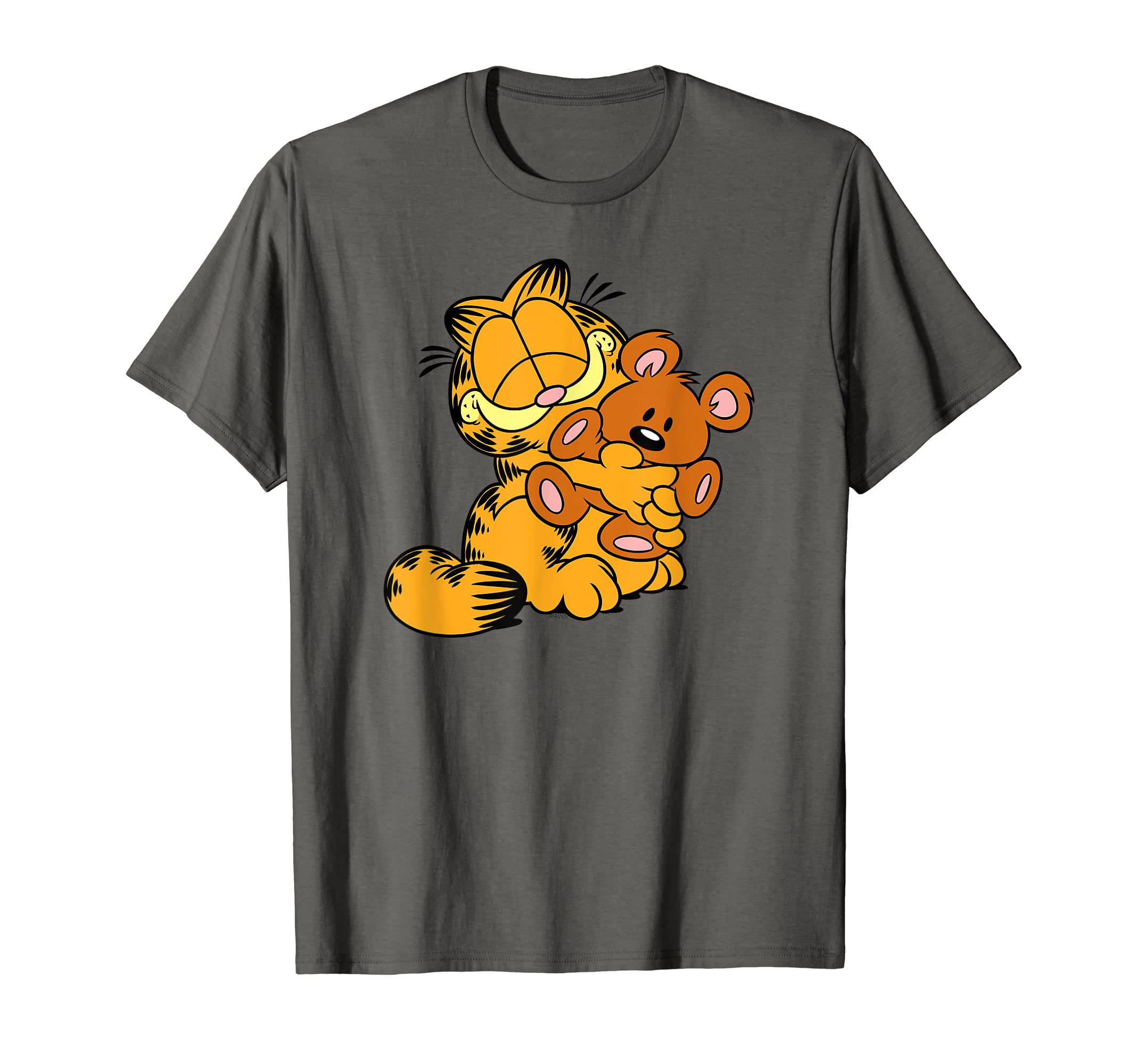 Hugging Pooky Cartoon Cat T-Shirt