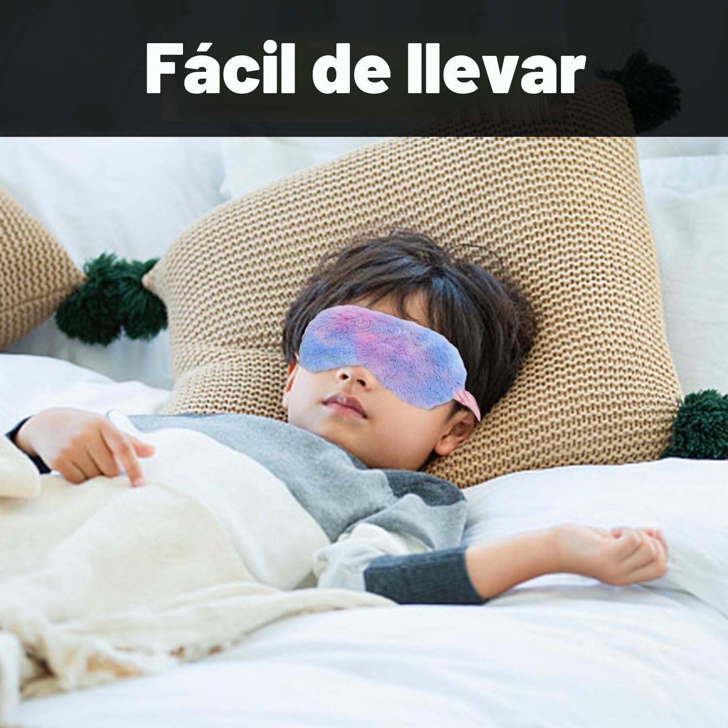 8 máscaras de ojos coloridas, máscaras de ojos de felpa para dormir para niños, protegen el sueño de los niños, adecuadas para siestas, viajes y otras ocasiones, regalos ideales para
