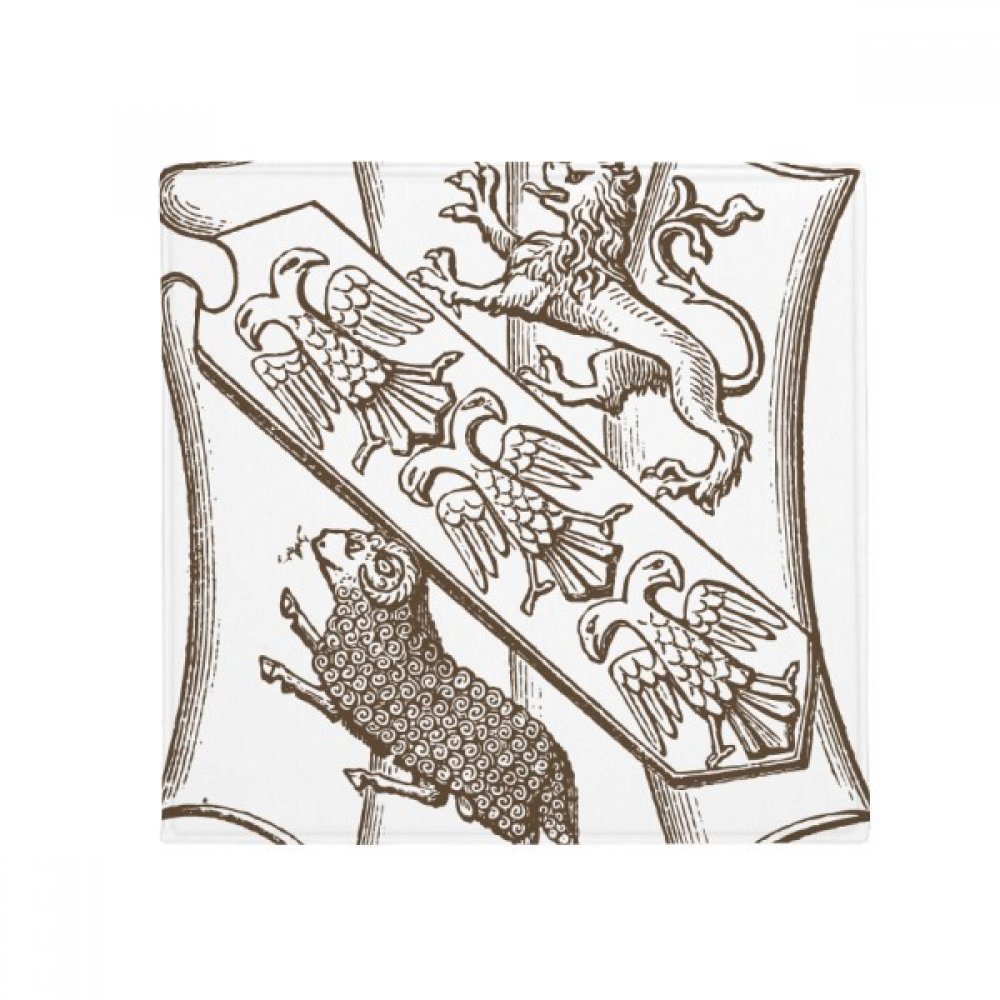 Tapis de salle de bain antidérapant baroque noir blanc lavable 60 cm