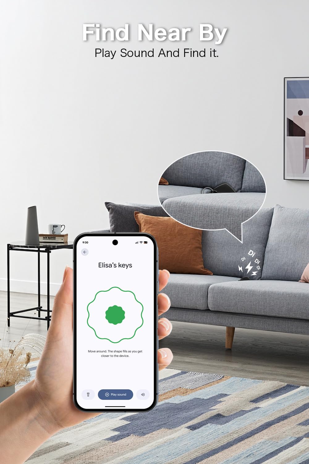 Novzix Finder Tracker S1, funziona con Apple Find My, Smart Tracker e Key Finder, batteria sostituibile, impermeabile, localizzatore di oggetti per chiavi, borse, portafogli, bagagli (Android non