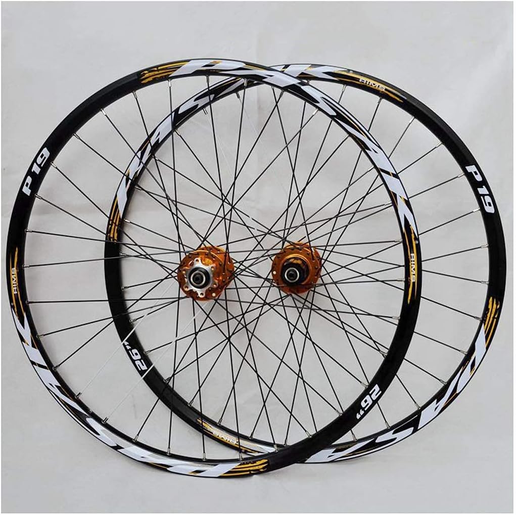 26inch 27.5" 29er Bike Wheelset Aluminum Alloy Disc Brake Mountain Cycling Wheels for 7/8/9/10/11 Speed