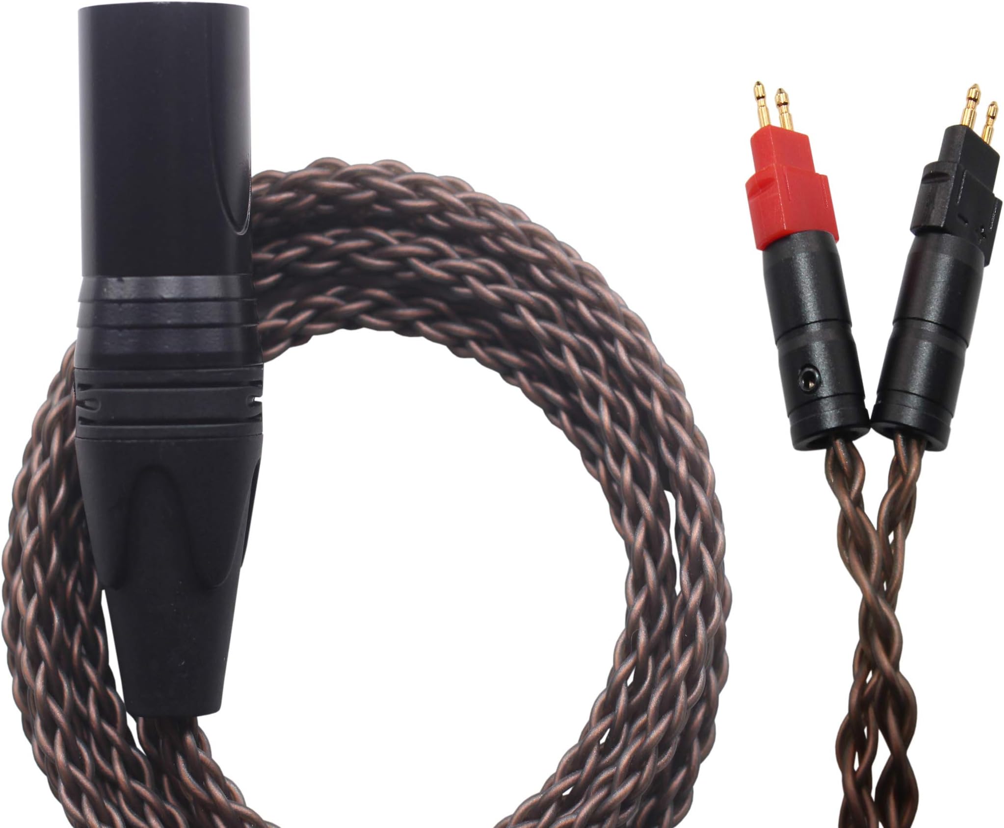 KK Cable HA-B Replacement Audio Upgrade Cable Compatible for HD420 HD430 HD525 HD545 HD565 HD650 HD600 HD580 Headphones. 4-pin XLR Male Plug, HA-B (2M(6.5ft))