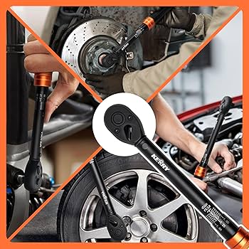 Kerry 1/4 3/8 1/2-Inch 3PCS Drive Click Torque Wrench Set, 3