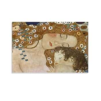 Amazon.co.jp: 女性の三時代 グスタフ・クリムトのウォール